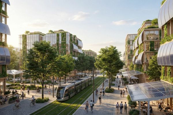 Test ville du futur écologique Bede